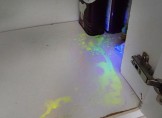 Coloration de l'eau pour localiser le point de fuite
